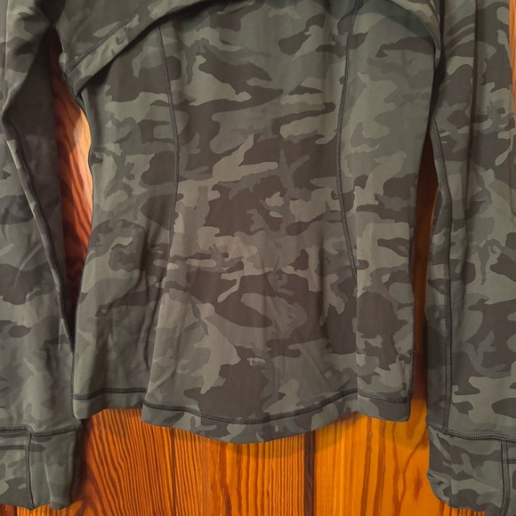 Lululemon Hooded Define Jacket *Nulu - Incognito Camo Multi Gator Green - Picture 9 of 14